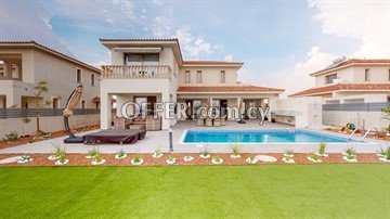 3 Bedroom Luxury Villa  In Kalavasos, Larnaca - With Private Swimming  - 2