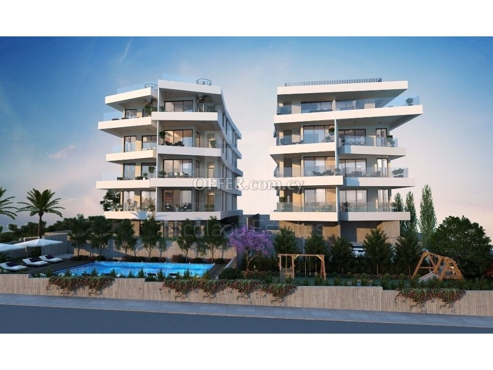 Stunning two bedroom apartment in a luxury gated complex in Germasogeia - 1