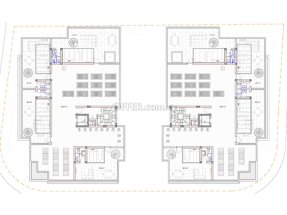 New two bedroom apartment in Livadhia area Larnaca - 8