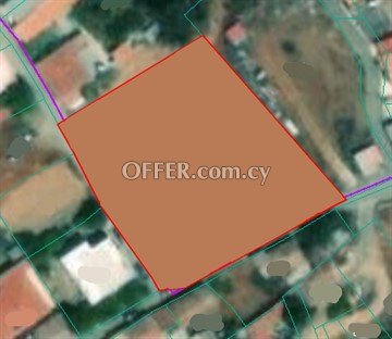 Residential Land Of 2788 Sq.m.  In Potami, Nicosia