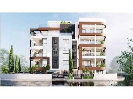 Brand new luxury 3 bedroom apartment under construction in Zakaki