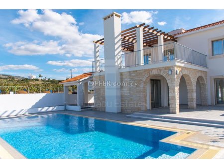 New three bedroom villa for sale in Peyia village of Paphos area