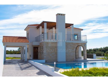 New three bedroom villa for sale in Peyia village of Paphos area - 7