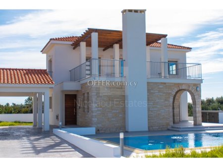 New three bedroom villa for sale in Peyia village of Paphos area - 6