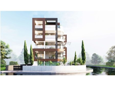 Brand new luxury 3 bedroom whole floor penthouse apartment under construction in Zakaki - 5