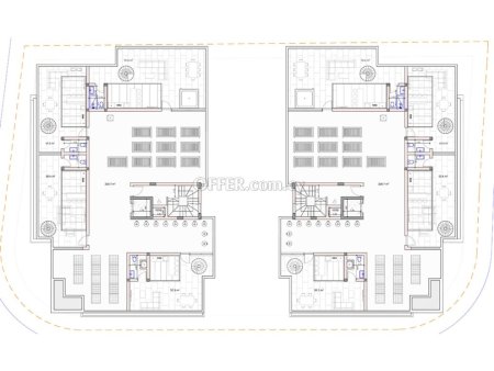 New two bedroom ground floor apartment with private garden in Livadhia area Larnaca - 8