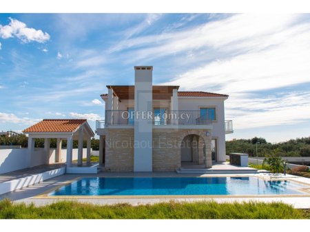 New three bedroom villa for sale in Peyia village of Paphos area - 5