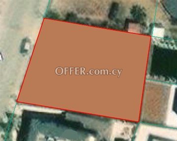 Residential Plot Of 676 Sq.m.  In Lakatamia,Nicosia - 1