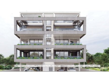 Brand new luxury 2 bedroom penthouse apartment under construction in Zakaki