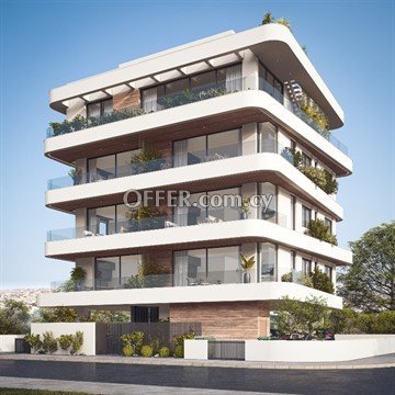 3 Bedroom Penthouse  In A Central Location In Limassol- With Roof Gard