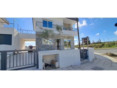 Ready Corner House 3 beds Basement Pareklisia Limassol Cyprus - 1
