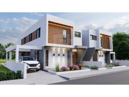 Brand new four bedroom semi detached house in Latsia area of Nicosia - 4