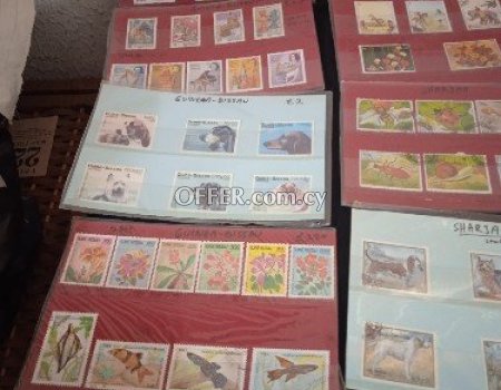 20 set's of stamps from fujeira, Sharjah, Guinea Bissau. - 9