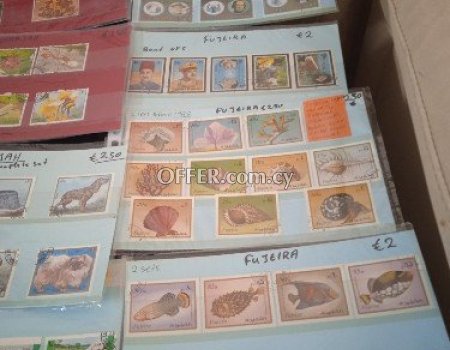 20 set's of stamps from fujeira, Sharjah, Guinea Bissau. - 7