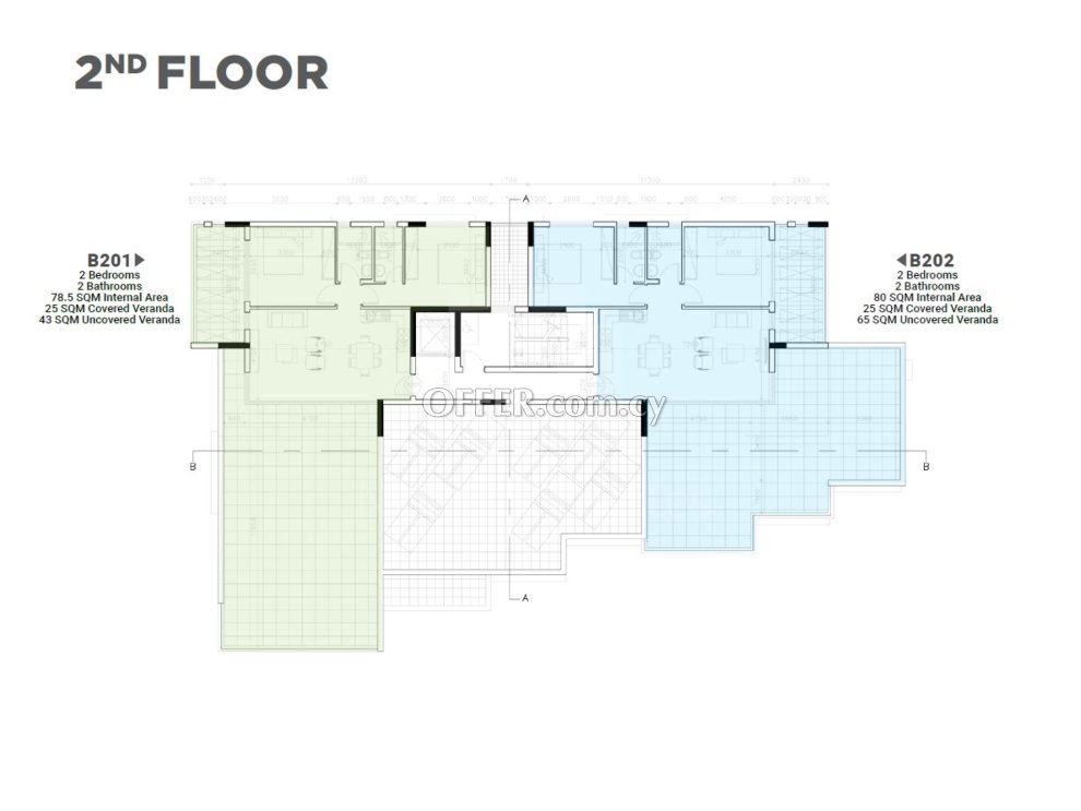 New three bedroom penthouse in Kiti area of Larnaca - 6