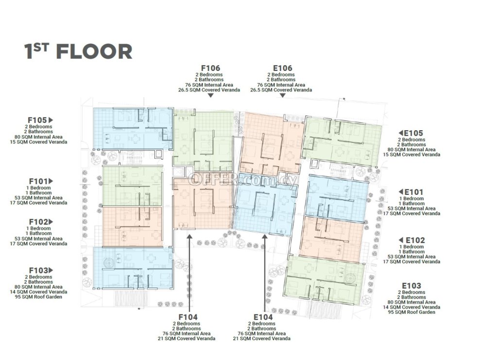 New three bedroom penthouse in Kiti area of Larnaca - 4