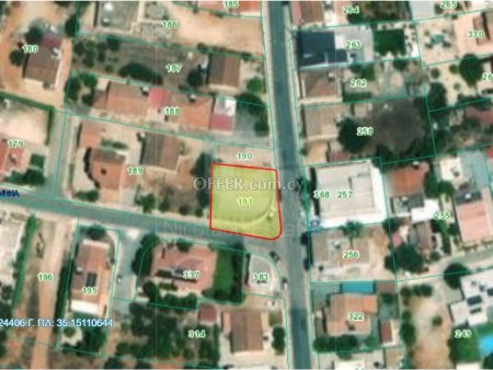 447 m2 land for sale in Kokkinotrimithia