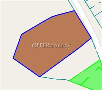 Residential Piece Of Land 1596 Sq.M.  In Aglantzia, Nicosia