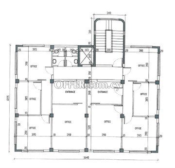 Six Storey Building With Offices  In The Center Of Nicosia