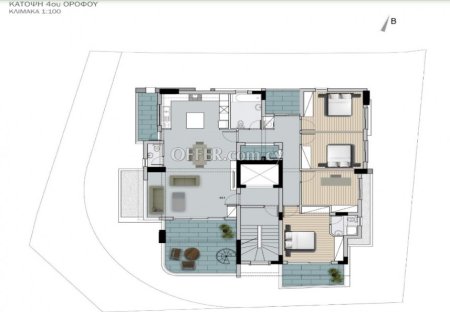 New For Sale €765,000 Penthouse Luxury Apartment 4 bedrooms, Whole Floor Retiré, top floor, Lemesos (Limassol center) Limassol - 3