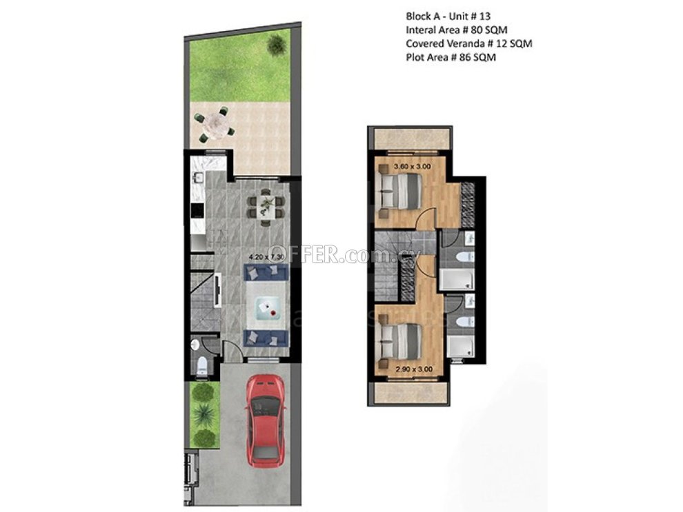 Value for money semi detached house in the lively village of Pareklisia - 2