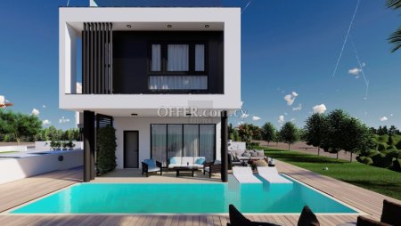Contemporary 4 Bedroom Villa with Roof Garden in Kapparis