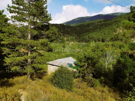 RESIDENTIAL PLOT OF 688 SQM AT PEDOULAS OF TROODOS WITH FANTASTIC VIEWS