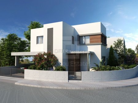 New four bedroom semi detached house in Geri area of Nicosia