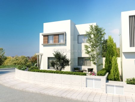 New four bedroom semi detached house in Geri area of Nicosia - 1