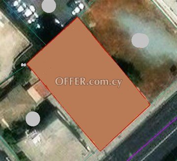 Commercial Land 732 Sq.m.  In Agios Antonios, Nicosia - 1