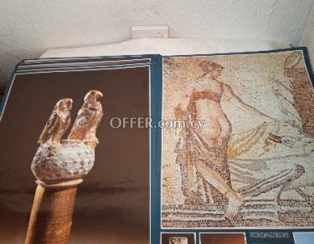 12 αφίσες κυπριακών αρχαιολογικών τοπίων και ευρημάτων. - 6
