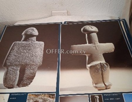 12 αφίσες κυπριακών αρχαιολογικών τοπίων και ευρημάτων. - 2