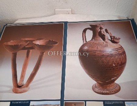 12 αφίσες κυπριακών αρχαιολογικών τοπίων και ευρημάτων. - 4