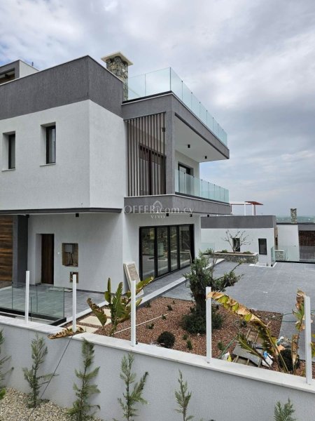 LOVELY 4 BEDROOM FURNISHED  MODERN DESIGN VILLA  WITH LOFT AND  UNINTERRUPTED SEA VIEWS  IN PAREKLISIA - 6