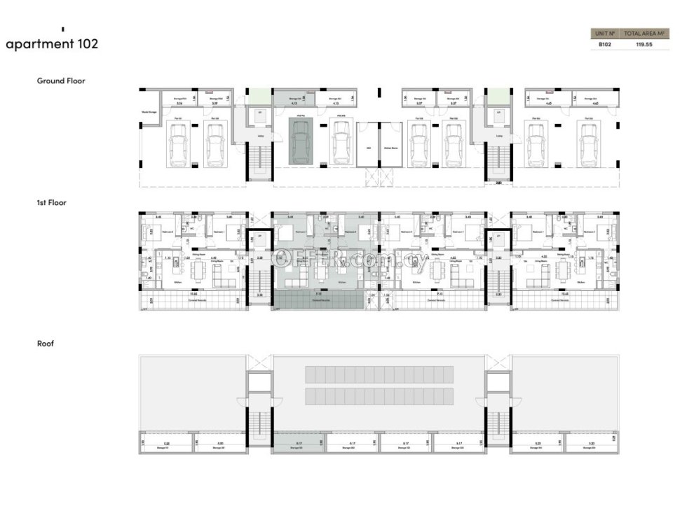 New two bedroom apartment in Moni area of Limassol - 7