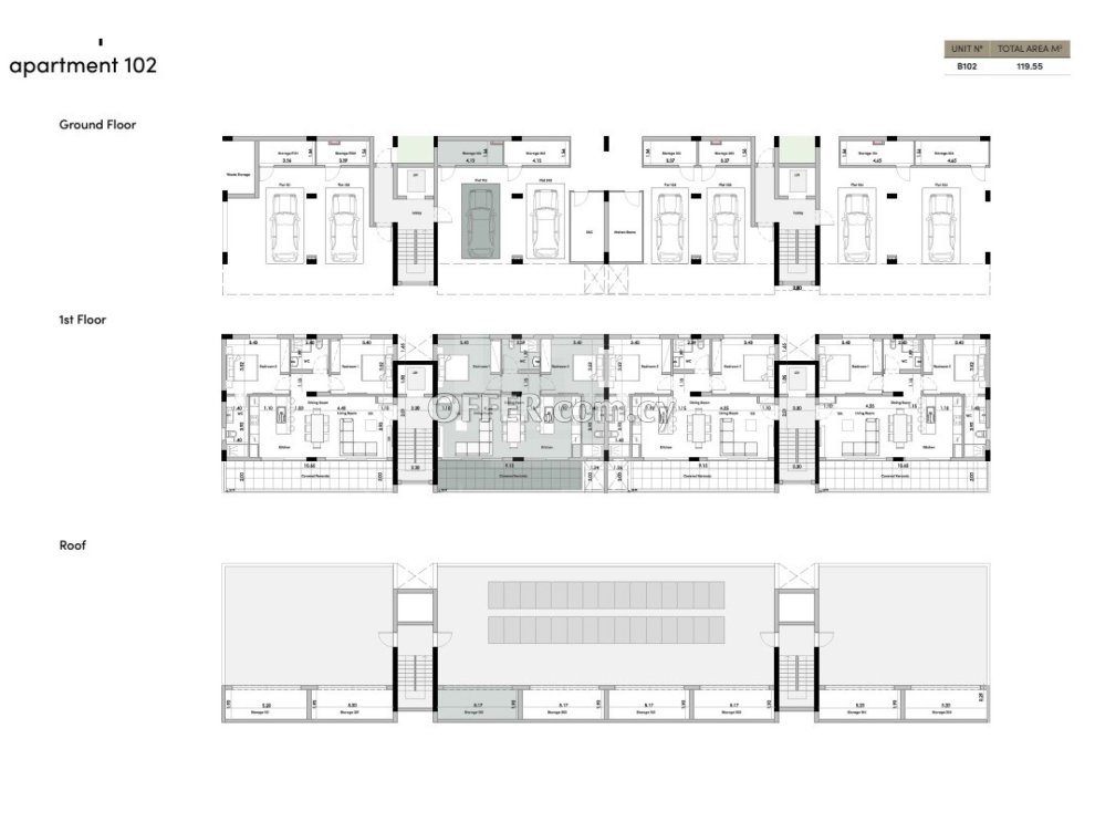 New two bedroom apartment in Moni area of Limassol - 6