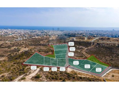 Residential plot for sale with unobstructed sea view in Opalia area - 1