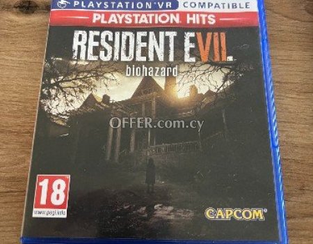 Resident Evil Biohazard PS4