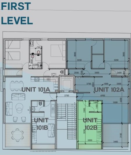 Καινούργιο Πωλείται €291,000 Πολυτελές Διαμέρισμα Ρετιρέ, τελευταίο όροφο, Ορόκλινη, Βορόκλινη Λάρνακα - 3