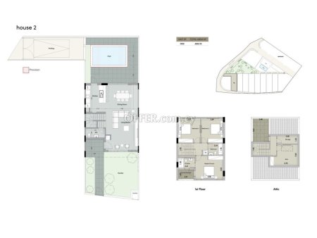 New two bedroom apartment in Moni area of Limassol - 3