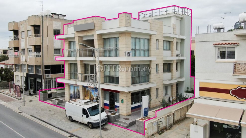 Three storey mixed use building located in Agios Dometios Nicosia ...