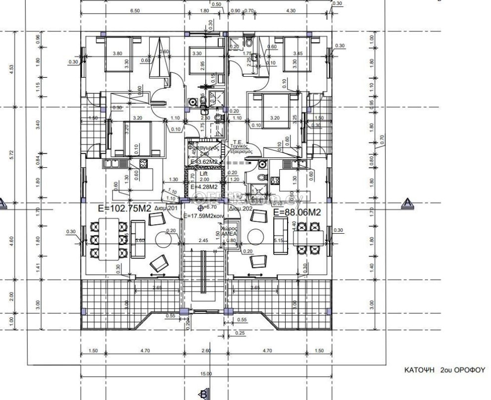 Apartment (Penthouse) in Omonoias, Limassol for Sale - 3