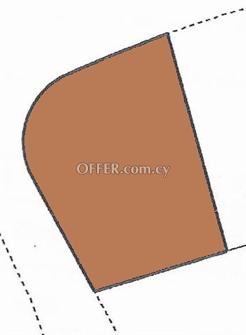 Corner Residential Plot Of 606 Sq.m.  In Kokkinotrimithia, Nicosia - 1