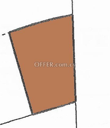 Residential Plot Of 586 Sq.m.  In Kokkinotrimithia, Nicosia - 1