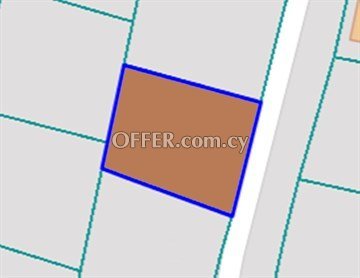 Residential Plot Of 527 Sq.M.  In Makedonitissa - Tymvos, Nicosia - 1