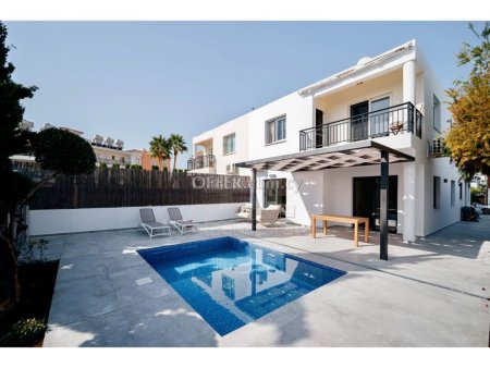 Three bedroom apartment with a private pool garden