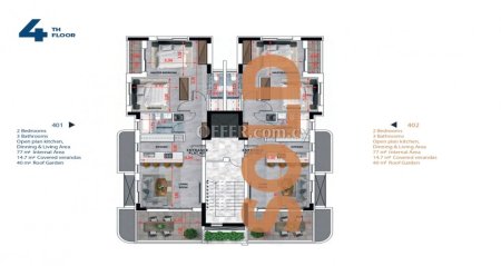 New For Sale €334,000 Apartment 2 bedrooms, Retiré, top floor, Larnaka (Center), Larnaca Larnaca - 3