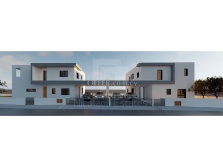 New three bedroom semi detached house in Agia Varvara area of Larnaca - 3