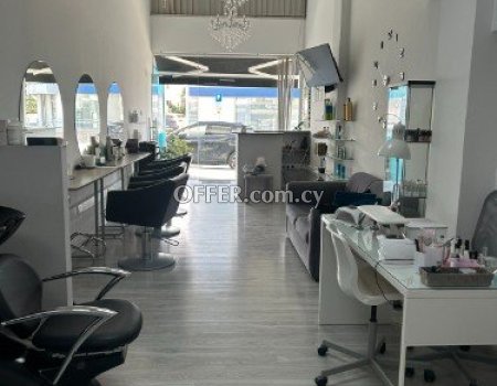 Hair Salon with Beauty Salon for Sale in Engomi Nicosia Cyprus
