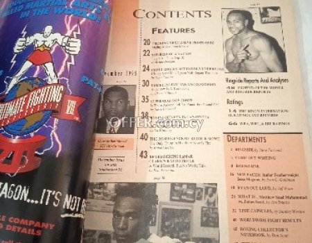 Collectable boxing magazine the Ring with Mike Tyson on cover. - 4